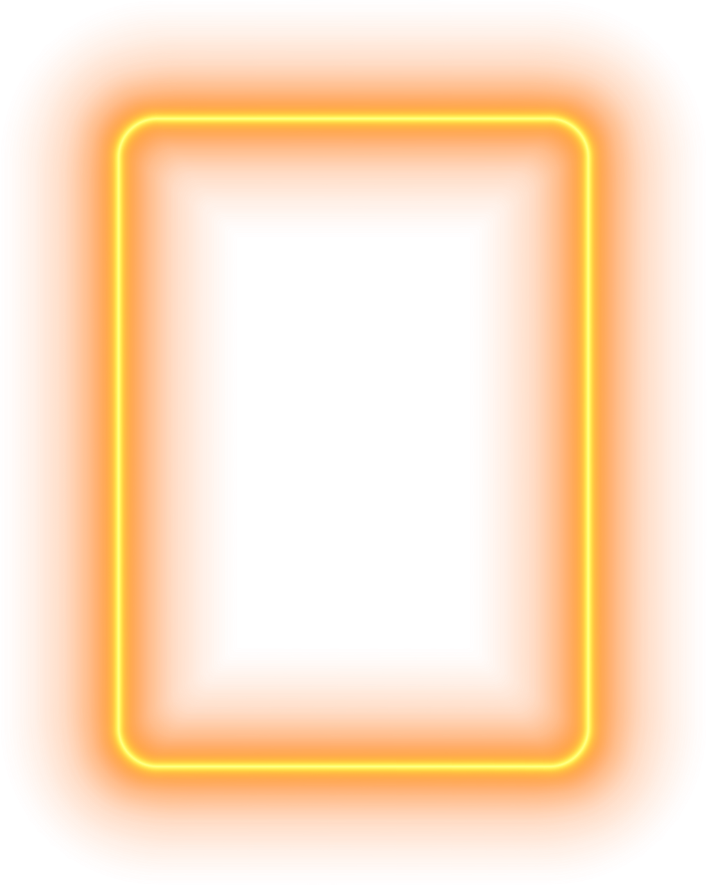 Neon Frame Orange